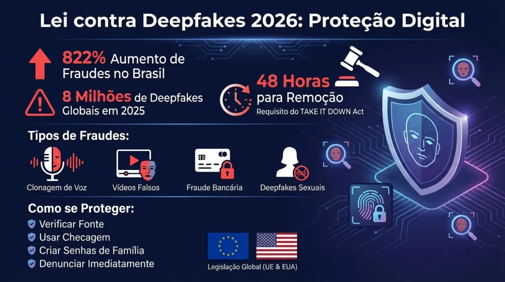 Nova Lei de Proteção de Identidade contra Deepfakes entra em vigor em 2026