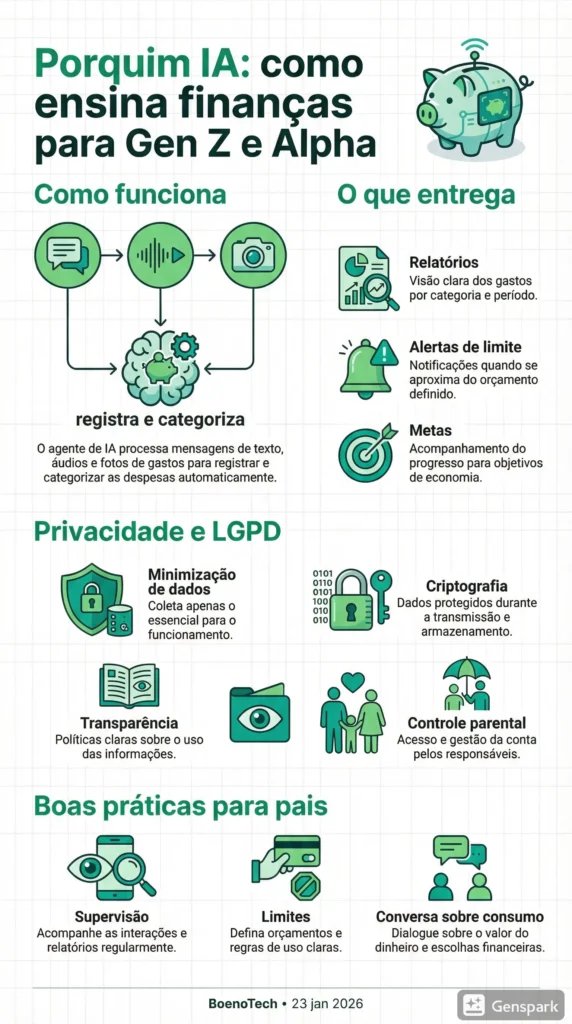Porquim IA: agente brasileiro ensina finanças à Gen Z