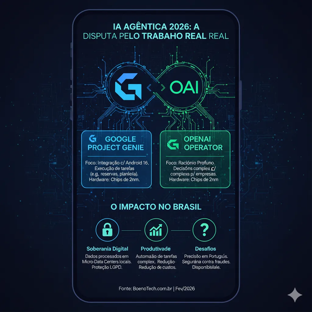 IA Agêntica Google e OpenAI Disputam o Trabalho Real