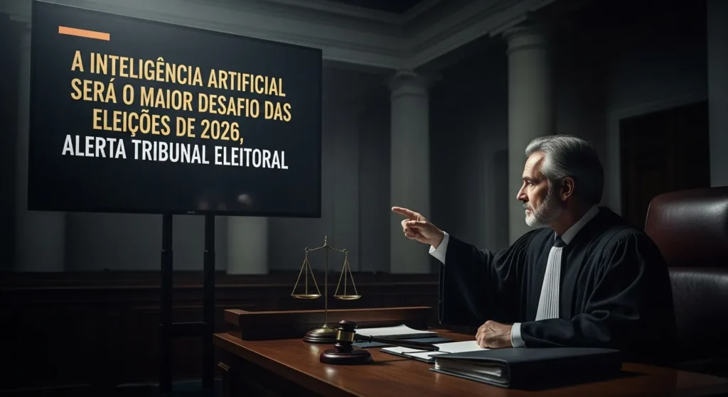 Inteligência Artificial Será o Maior Desafio das Eleições 2026, Alerta Justiça Eleitoral